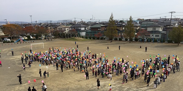 矢本西小学校開校40周年記念式典